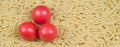 Pasta Penne with red tomatoes Royalty Free Stock Photo