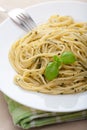 Pasta pesto Royalty Free Stock Photo