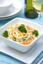 Pasta Primavera Royalty Free Stock Photo