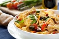 Pasta Primavera Royalty Free Stock Photo