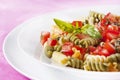 Pasta primavera Royalty Free Stock Photo