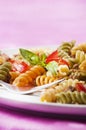 Pasta primavera Royalty Free Stock Photo