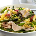 Pasta Primavera with Salmon