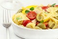 Pasta salad Royalty Free Stock Photo