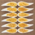Pasta Sampler Royalty Free Stock Photo