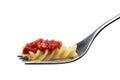 Pasta And Sauce Royalty Free Stock Photo