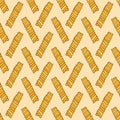 Pasta seamless pattern. Background with vermicelli pattern design.