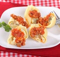 Pasta Shells Royalty Free Stock Photo