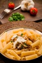 Pasta with Sicilian pesto