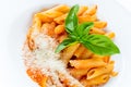 Pasta with tomato sause