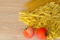 Pasta and tomato