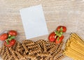 Pasta with tomatos