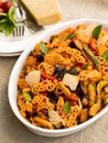 Pasta verdure for children