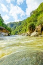 Pastaza River Vertical Royalty Free Stock Photo