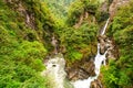 Pastaza River Waterfall Royalty Free Stock Photo