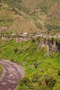 Pastaza Valley In The Andes Mountains, South America