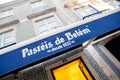 Pasteis de Belem facade Royalty Free Stock Photo