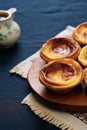 pasteis de nata, created by Generative AI