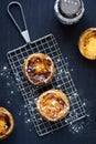 Pasteis de Nata on a Cooling Rack