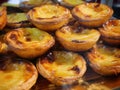 Pasteis de nata de Belem the traditional portuguese pastries Royalty Free Stock Photo