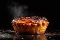 Pasteis de nata dish. Generative AI