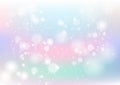 Pastel, abstract background, colorful, dust and particles scatter with stars scatter blinking blur vector illustration, holiday s