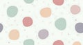 Pastel Abstract Blob Pattern Background Royalty Free Stock Photo