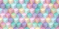 Pastel abstract cube pattern background Generative By AI