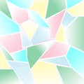 Abstract Pastel colorful polygon and mosaic background