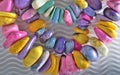 Pastel beads Royalty Free Stock Photo