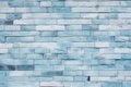 Pastel blue brickwall background