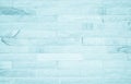 Pastel Blue and White brick wall texture background. Brickwork painted of blue color interior rock old pattern clean concrete grid Royalty Free Stock Photo