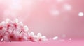 pastel blur pink background