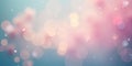 Pastel Bokeh Background Soft Pink Blue Light Abstract Texture Royalty Free Stock Photo