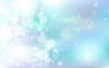 Pastel Bokeh, winter celebration festival with stars scatter light shining concept, snowflakes confetti falling, dust, glowing