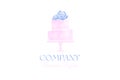 Pastel Cake Logo Design