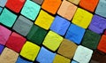 Pastel chalk background Royalty Free Stock Photo