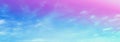 The pastel clouds for background images and the placement of beautiful letters