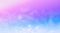 The pastel clouds for background images and the placement of beautiful letters