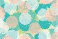 Pastel color green,brown ,yellow abstract wallpaper banner background Royalty Free Stock Photo