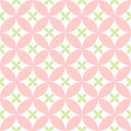 pastel color with leaf and flower pattern 3 Royalty Free Stock Photo