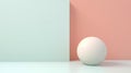 Pastel Color Minimalistic Superb Clean Image AI Generated