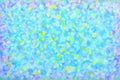 Pastel color rainy blue abstract or colorful hydrangea watercolor texture background