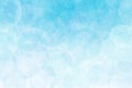 Pastel color summer blue sky abstract or natural watercolor paint background Royalty Free Stock Photo