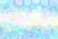 Pastel color summer blue sky abstract on natural watercolor hand Royalty Free Stock Photo