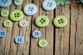 Pastel Colored Buttons Royalty Free Stock Photo