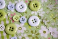 Pastel Colored Buttons Royalty Free Stock Photo