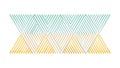 Pastel Colored Chevron Zigzag Pattern Texture, vector design Generative AI Royalty Free Stock Photo