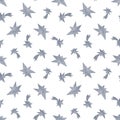Pastel colored Christmas stars repeat pattern on the white background, symbol of holiday and family celebrations, simple