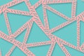 Pastel colored modern minimalistic memphis pattern illustration